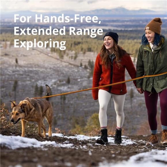 Roamer Bungee Dog Leash for Running, Biking or Hiking, Can be Used Hand-Held - Picture 2 of 7